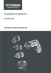 Hyundai power products HT41IN115 Instructions Originales