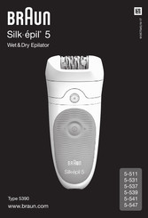 Braun Silk epil 5-539 Mode D'emploi