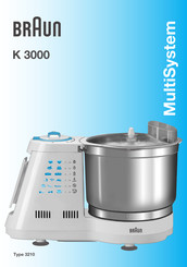 Braun MultiSystem K 3000 Mode D'emploi