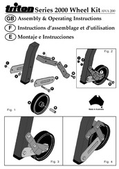 Triton AWA 200 Instructions D'assemblage Et D'utilisation