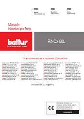 baltur RiNOx 60L Notice D'instructions