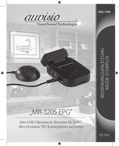 auvisio MR-3205 EPG Mode D'emploi