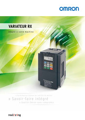 Omron Variateur RX Mode D'emploi