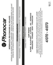 Phonocar 4/070 Mode D'emploi