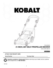 Kobalt KMP 2080A-06 Mode D'emploi