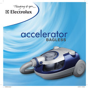 Electrolux Accelerator Bagless Instructions D'utilisation