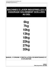 Group Dynamics 10kg/25lb Manuel D'instructions