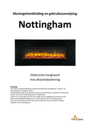 livin flame Nottingham Manuel De Montage Et Mode D'emploi