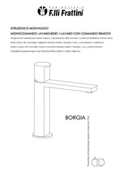 F.lli Frattini BORGIA Instructions De Montage