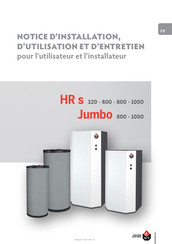 ACV Jumbo 800 Notice D'installation, D'utilisation Et D'entretien