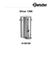 Bartscher Silver 1300 Manuel D'utilisation