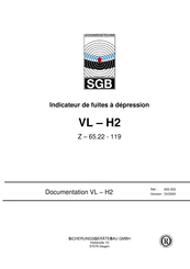 SGB VL-H2 Mode D'emploi