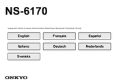 Onkyo NS-6170 Manuel D'instructions