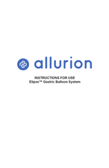 Allurion Elipse Mode D'emploi