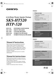 Onkyo HTP-520 Manuel D'instructions