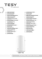 TESY GCV 3035 16D B14 TBRC Instructions D'installation Et De Fonctionnement