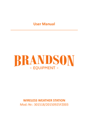 Brandson Equipment 301518 Mode D'emploi