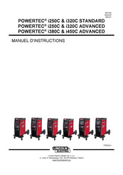 Lincoln Electric PowerTec i450C advanced Manuel D'instructions