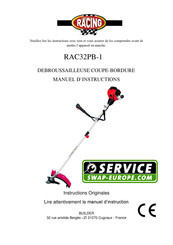 Racing RAC32PB-1 Manuel D'instructions