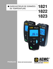 AEMC Instruments 1821 Notice De Fonctionnement