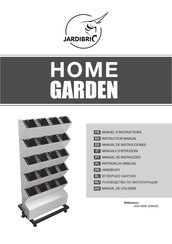 JARDIBRIC Home Garden 6351400F Manuel D'instructions