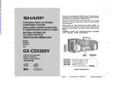 Sharp GX-CD5200V Mode D'emploi