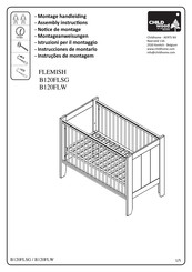 Childhome Belgium CHILD wood FLEMISH B120FLSG Notice De Montage
