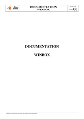 llaza WINBOX Documentation Technique