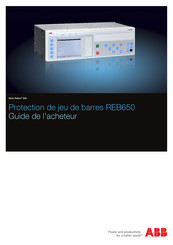ABB REB650 Guide De L'acheteur