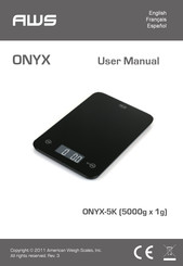 AWS ONYX-5K Manuel De L'utilisateur