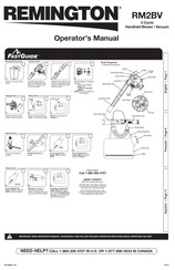 Remington RM2BV Manuel De L'opérateur