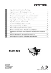 Festool TSC 55 REB Notice D'utilisation D'origine