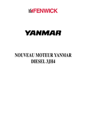 Yanmar 3JH4 Mode D'emploi