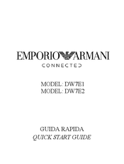 Emporio Armani DW7E2 Guide Rapide