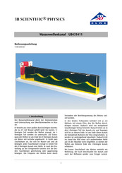 3B SCIENTIFIC PHYSICS U8431411 Mode D'emploi