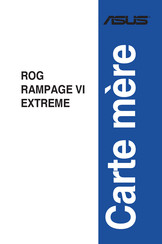 Asus ROG RAMPAGE VI EXTREME Mode D'emploi