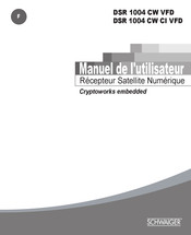 Schwaiger DSR 1004 CW Manuel De L'utilisateur