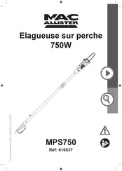 Mac allister MPS750 Mode D'emploi