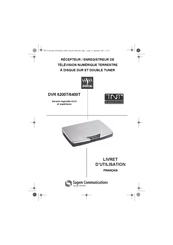 Sagem Communications DVR 6200T Livret D'utilisation