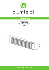 Blumfeldt 10032338 Mode D'emploi
