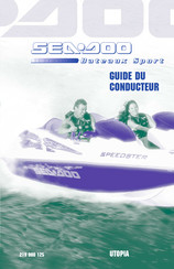 BOMBARDIER SEA-DOO UTOPIA Guide Du Conducteur