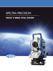 Spectra Precision FOCUS 8 Serie Mode D'emploi