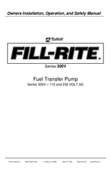 Tuthill FILL-RITE 300V Série Mode D'emploi