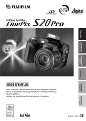 Fujitsu FinePix S20 Pro Mode D'emploi