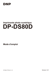 DNP DP-DS80D Mode D'emploi