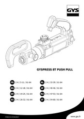 GYS 054219 Guide De L'utilisateur