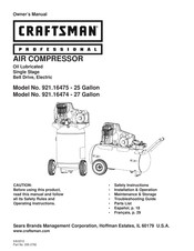 Craftsman 921.16475 Mode D'emploi