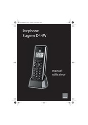 Sagem livephone D44W Manuel Utilisateur