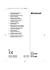 EINHELL GE-PM 51 S-H B&S Mode D'emploi D'origine