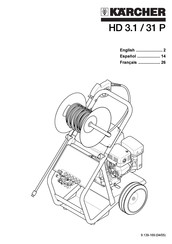 Kärcher HD 3.1 /31 P Manuel D'utilisation